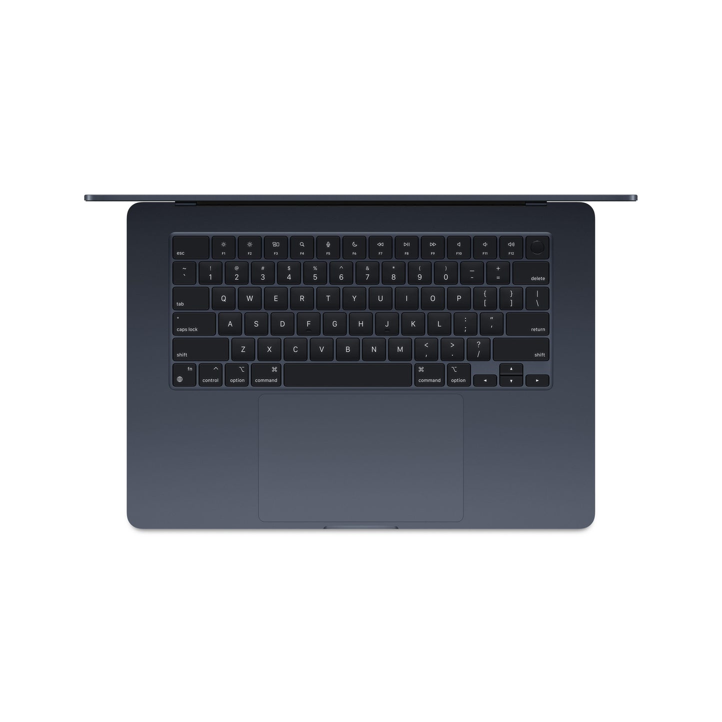 15-inch MacBook Air: Apple M3 chip with 8‑core CPU and 10‑core GPU, 256GB SSD - Midnight (Keyboard: English)