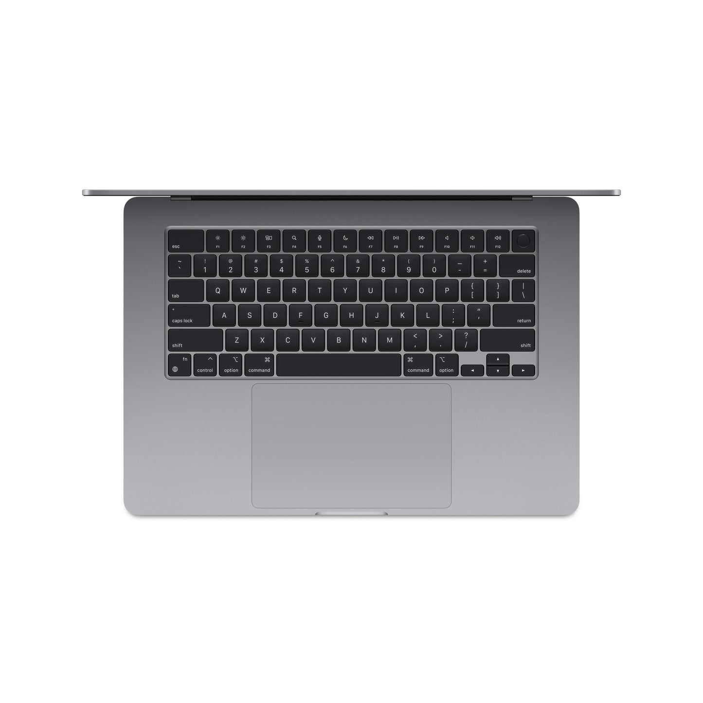 15-inch MacBook Air: Apple M3 chip with 8‑core CPU and 10‑core GPU, 256GB SSD - Space Gray (Keyboard: English)