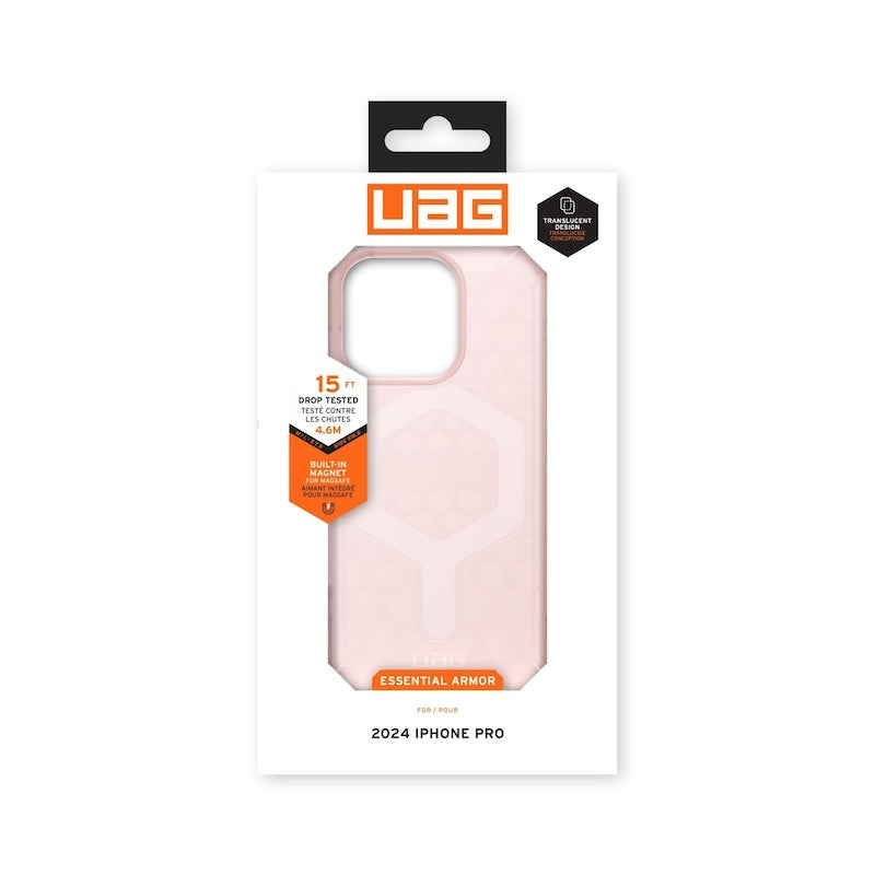 CASE UAG ESSENTIAL ARMOR IPH 16 PR PNK