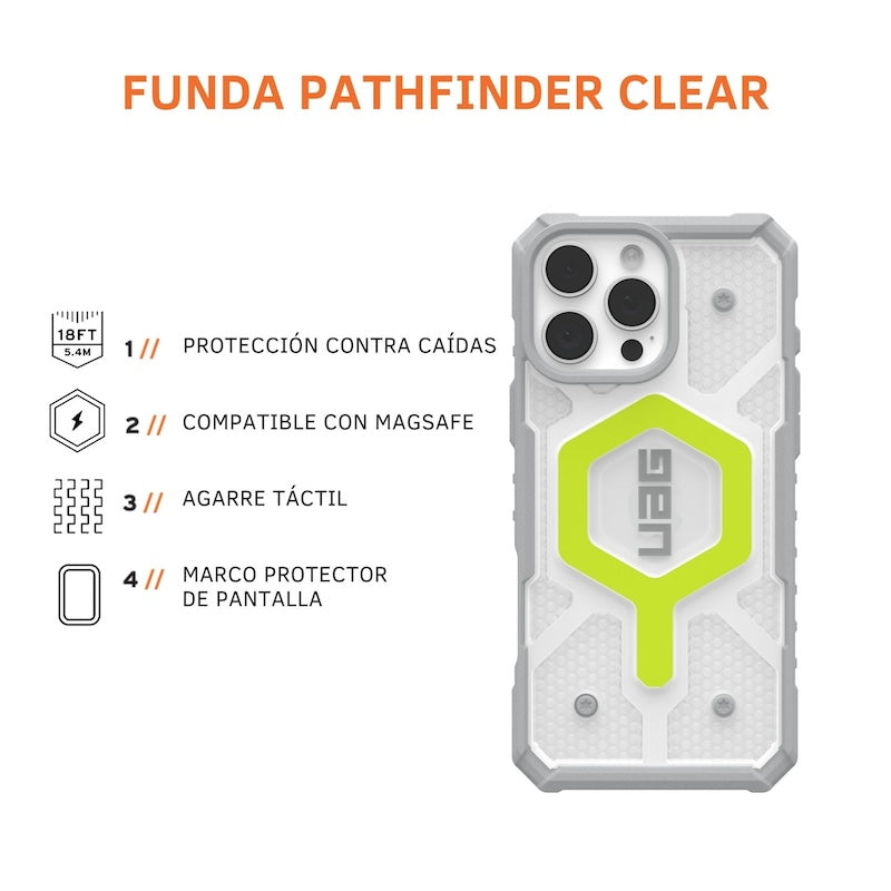 CASE UAG PATHFINDER IPH 16 PM NEON