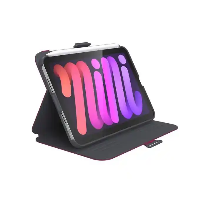 Case SPECK BALANCE Folio Para iPad Mini 6 - Berry/Grey