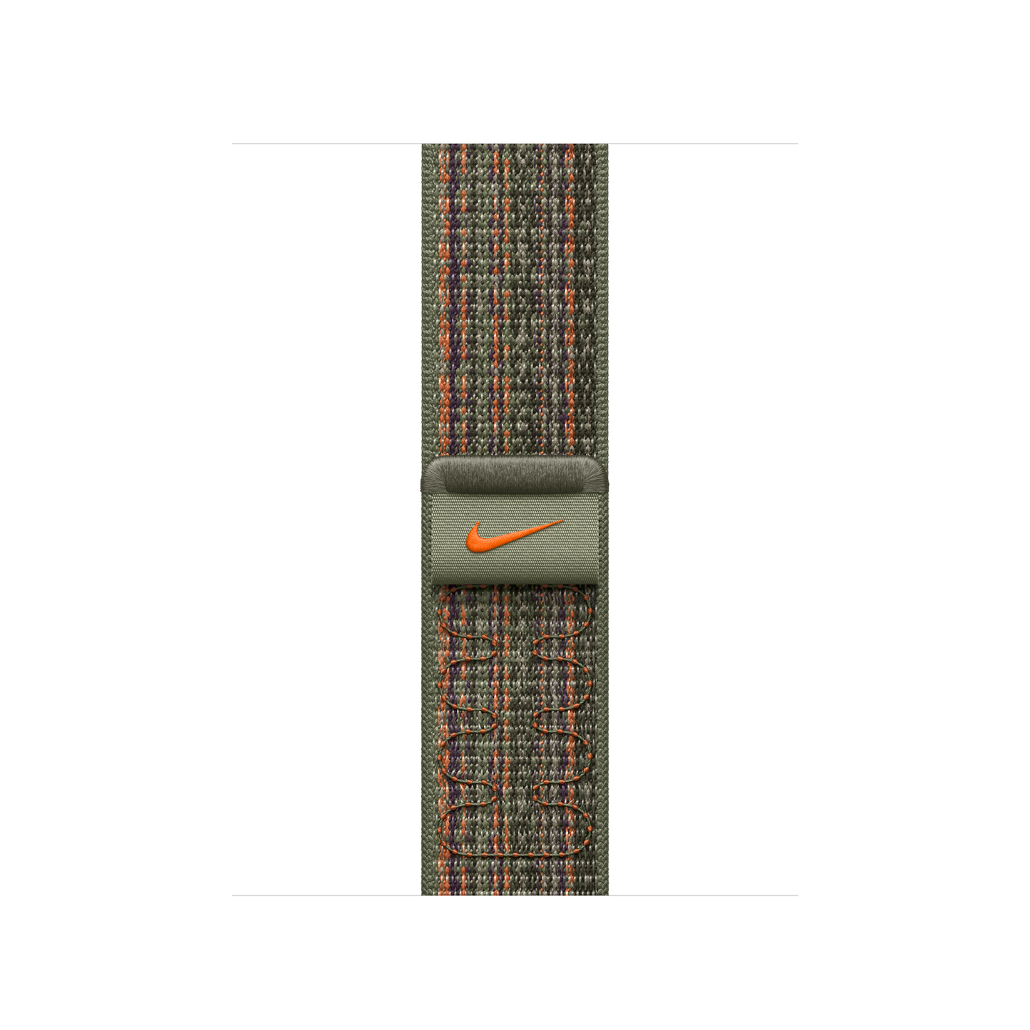 41mm Sequoia/Orange Nike Sport Loop