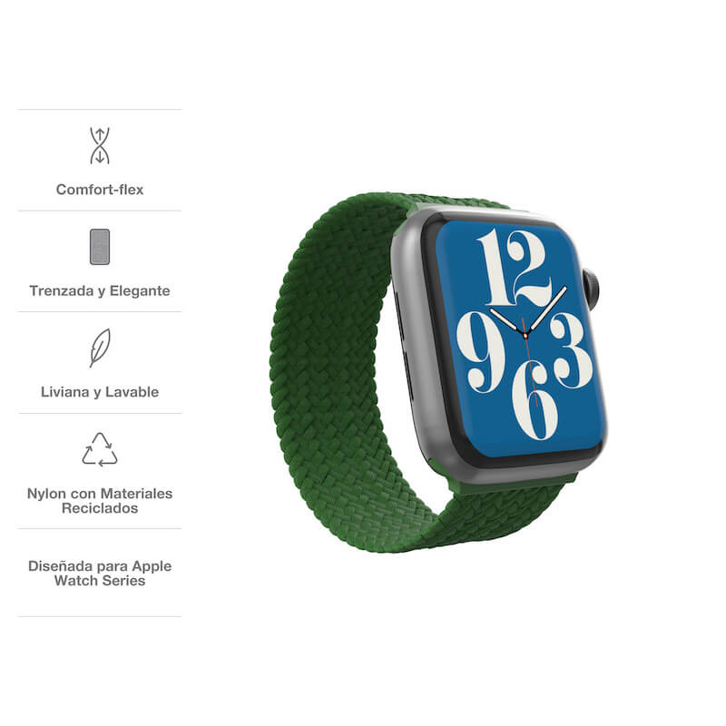 BGEAR4APPLEWATCHDE41/40/38MMMVERDEBOSQUE