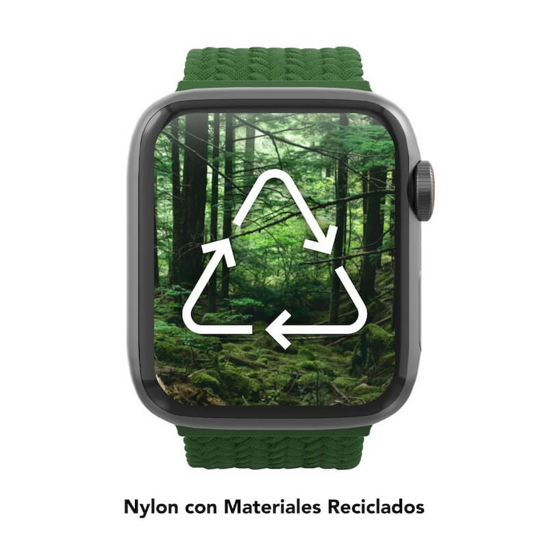 BGEAR4APPLEWATCHDE41/40/38MMMVERDEBOSQUE