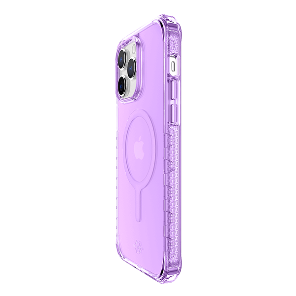 Case ITSKINS SUPREME MAGCLEAR Para iPhone 14 Pro - Purpura