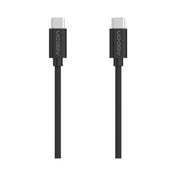 CABLE DE CARGA ADD ON USBC/USBC  2mt - BLACK