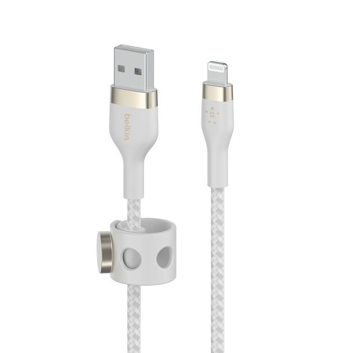 Belkin Usb -C Cable A Lightning - 2M - Pro Flex - Blanco