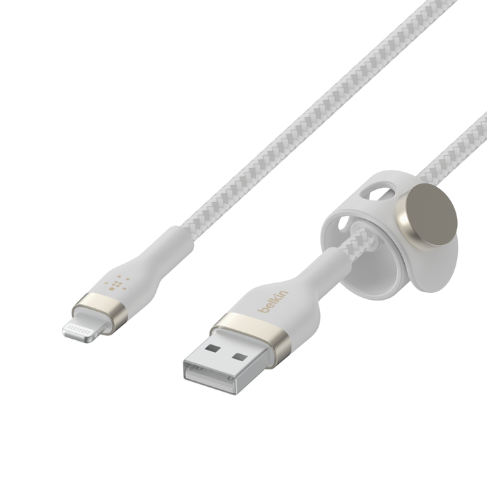 Belkin Usb -C Cable A Lightning - 2M - Pro Flex - Blanco