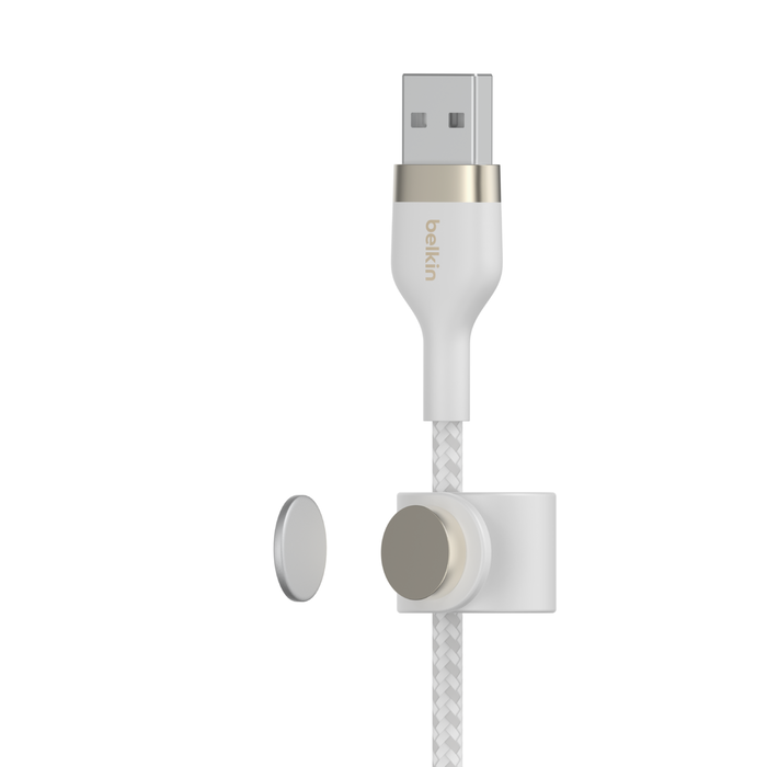 Belkin Usb -C Cable A Lightning - 2M - Pro Flex - Blanco