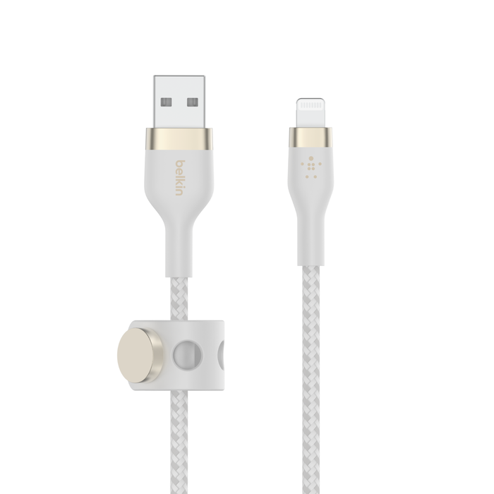 Belkin Usb -C Cable A Lightning - 2M - Pro Flex - Blanco