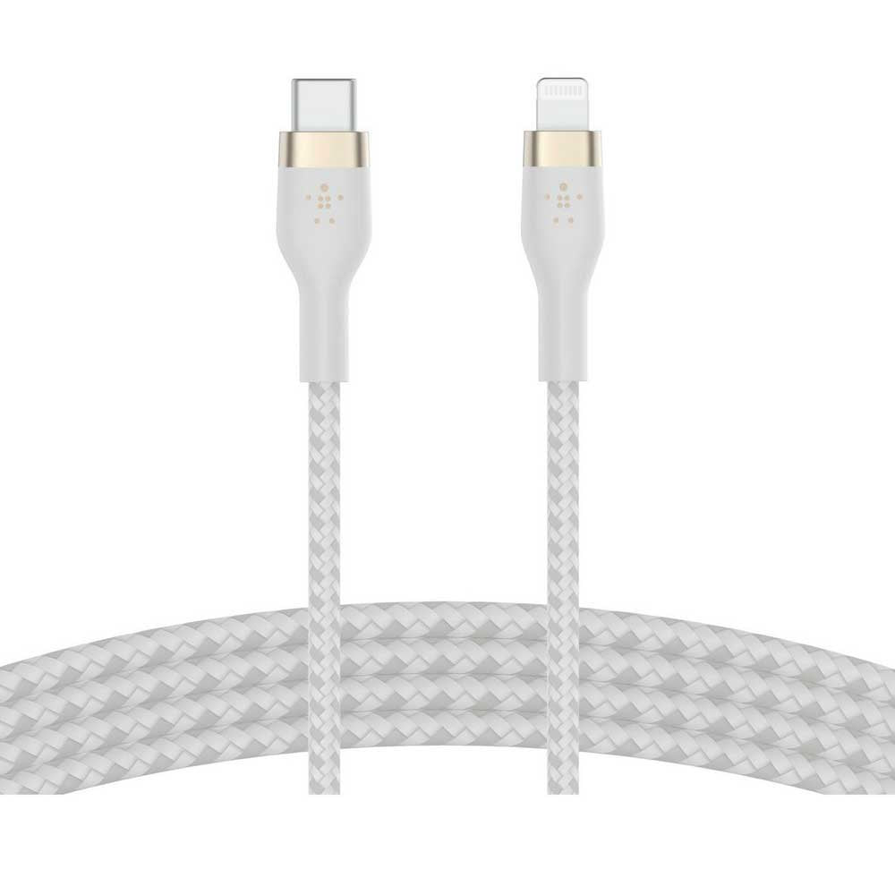 Belkin Usb -C Cable A Lightning - 2M - Pro Flex - Blanco