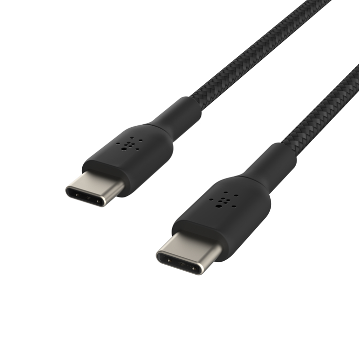 Cable Belkin USB-C a USB-C - 1M - Trenzado - Negro