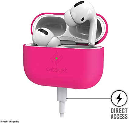 Case CATALYST SLIM Para Airpods Pro -  Rosado Neón