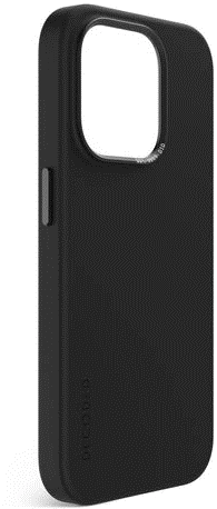 Case de silicona antimicrobiana DECODED para iPhone 15 Pro Max -  Negro