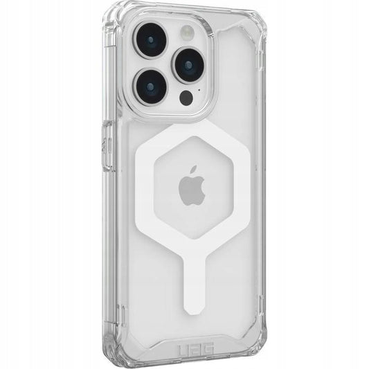 Case UAG Plyo con MagSafe Para iPhone 15 Pro - Blanco/Hielo