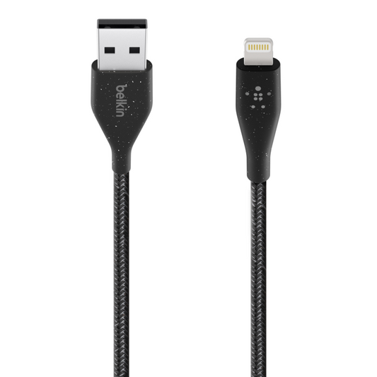 Cable Belkin USB-A a Lightning - 1.2M - DuraTek Plus - Negro