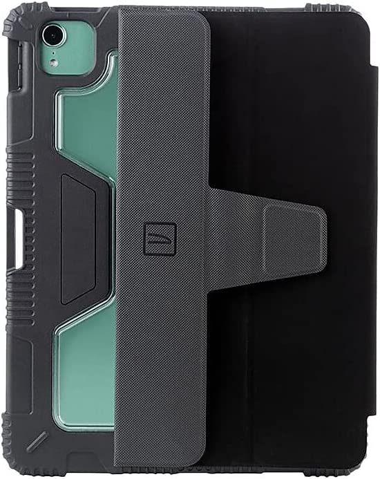 Case TUCANO RUGGEDIZED Folio Para iPad 10th Generación 2022 - Negro