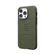 Case UAG Civilian con MagSafe para iPhone 15 Pro Max (Exclusivo de Apple) - Verde Oliva