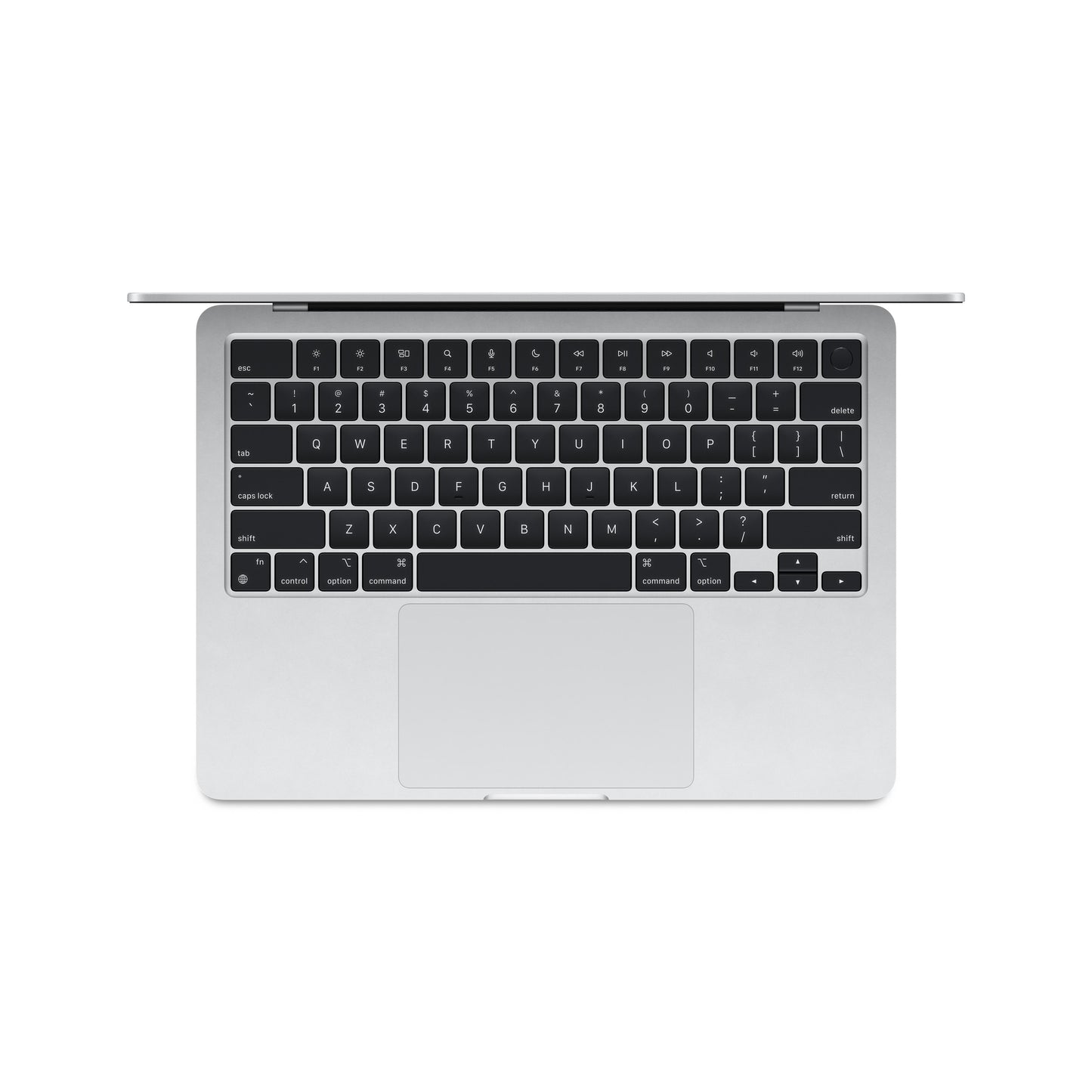 13-inch MacBook Air: Apple M3 chip with 8‑core CPU and 8‑core GPU, 256GB SSD - Silver (Keyboard: English)