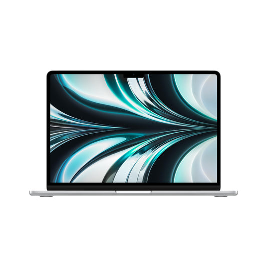 13-inch MacBook Air: Apple M2 chip with 8‑core CPU and 8‑core GPU, 256GB SSD - Silver (Keyboard: English)