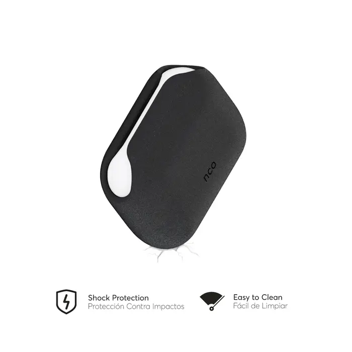 Case NCO SILICON PEARL Para AirPods Pro 2da Generacion - Negro