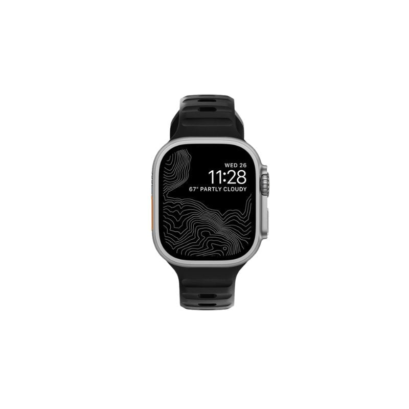 Banda Deportiva NOMAD Para Apple Watch de 45/44/42MM- Negro