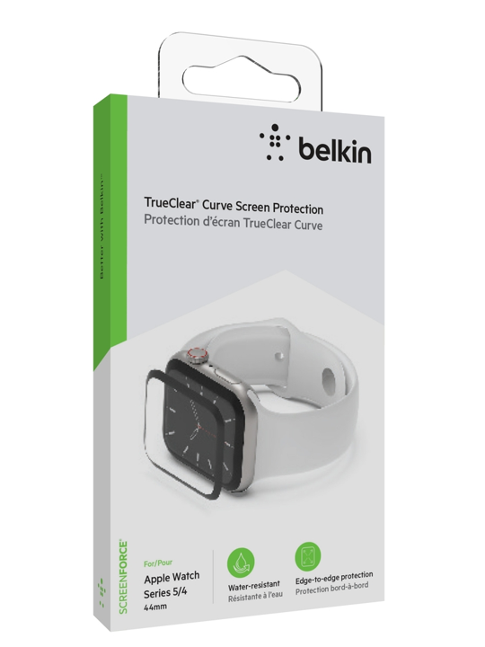 Protector De Pantalla Belkin Para Apple watch Serie SE 4 - 5 - 6 / 44mm - Negro