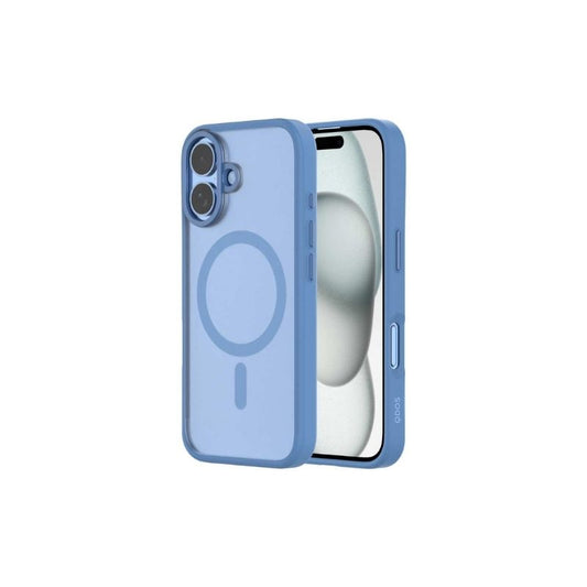 CASE QDOS HYBRID SOFT MAGSAFE IPHONE 16 PLUS BLUE