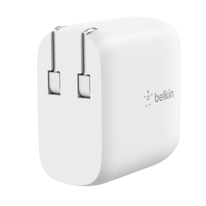 Cargador Belkin 40w - USB-C PD 20w x 2 - Blanco