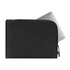 Funda INCASE Facet en sarga reciclada para MacBook Pro/Air 13" - Negro