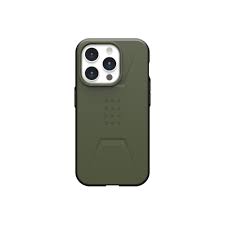 Case UAG Civilian con MagSafe para iPhone 15 Pro (Exclusivo de Apple) - Verde Oliva