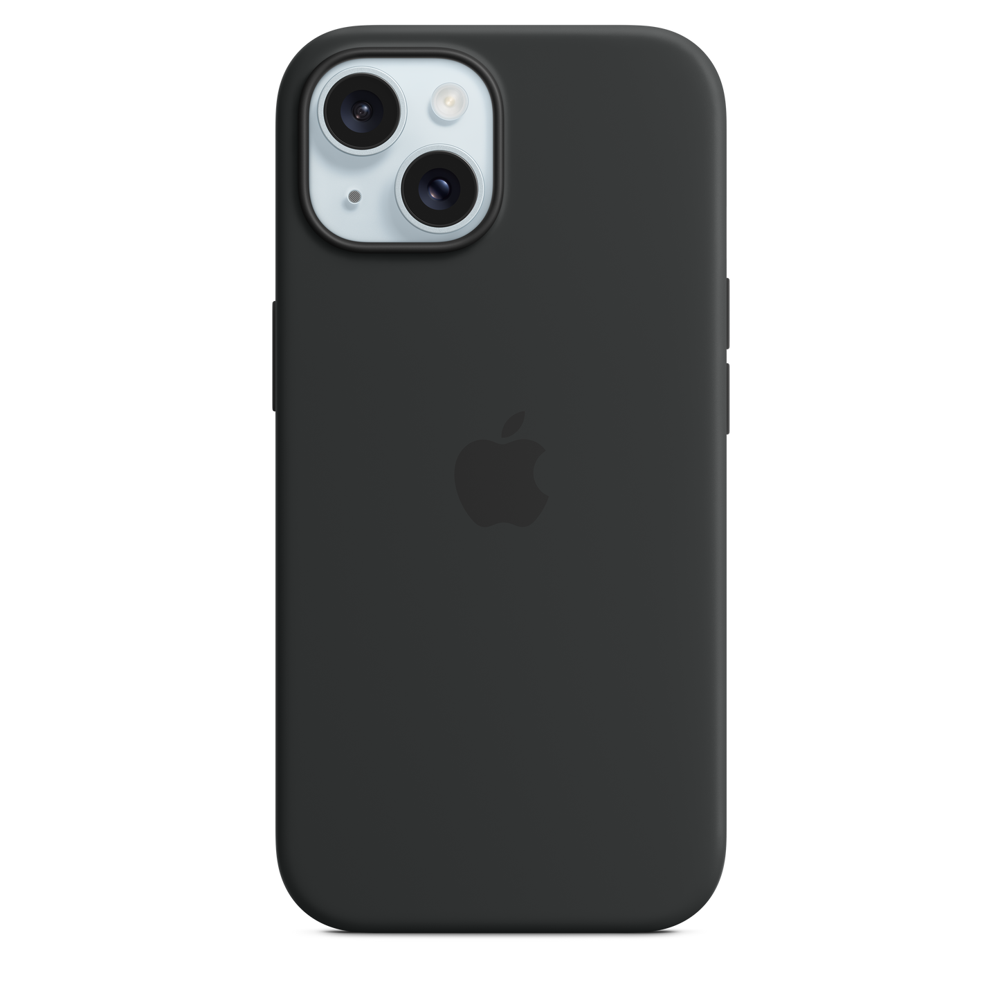 iPhone 15 Silicone Case with MagSafe - Black