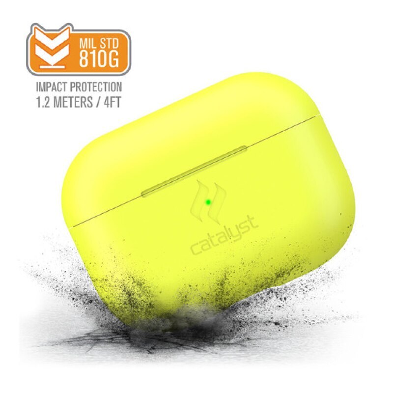 Case CATALYST SLIM Para Airpods Pro -  Amarillo Neón