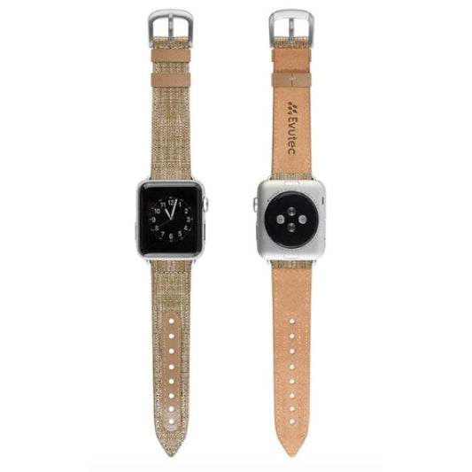 Banda Evutec para Apple Watch 38Mm - Tweed/Tan