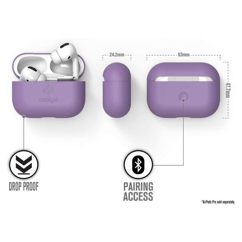 Case CATALYST SLIM Para Airpods Pro -  Lila