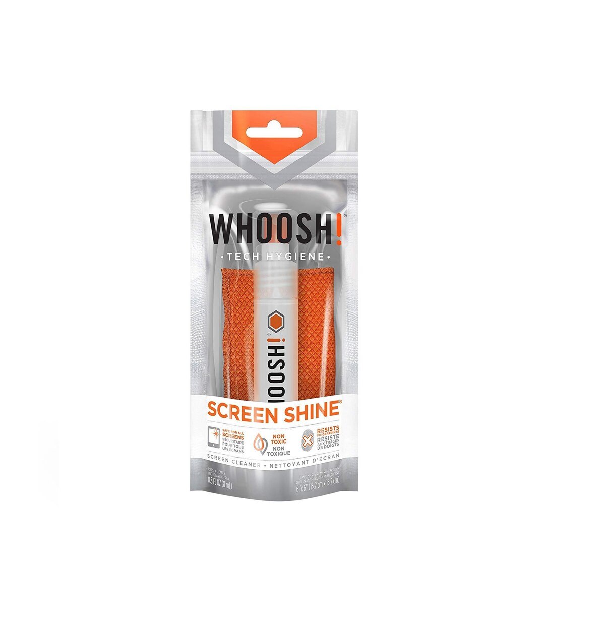 LIMPIADOR WHOOSH SCREEN SHINE POCKET 8 ML